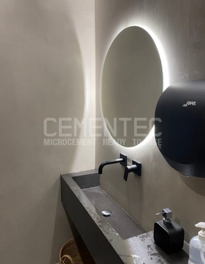 rÃ©novation de salle de bain microciment prÃªt Ã  l'emploi cementec 3