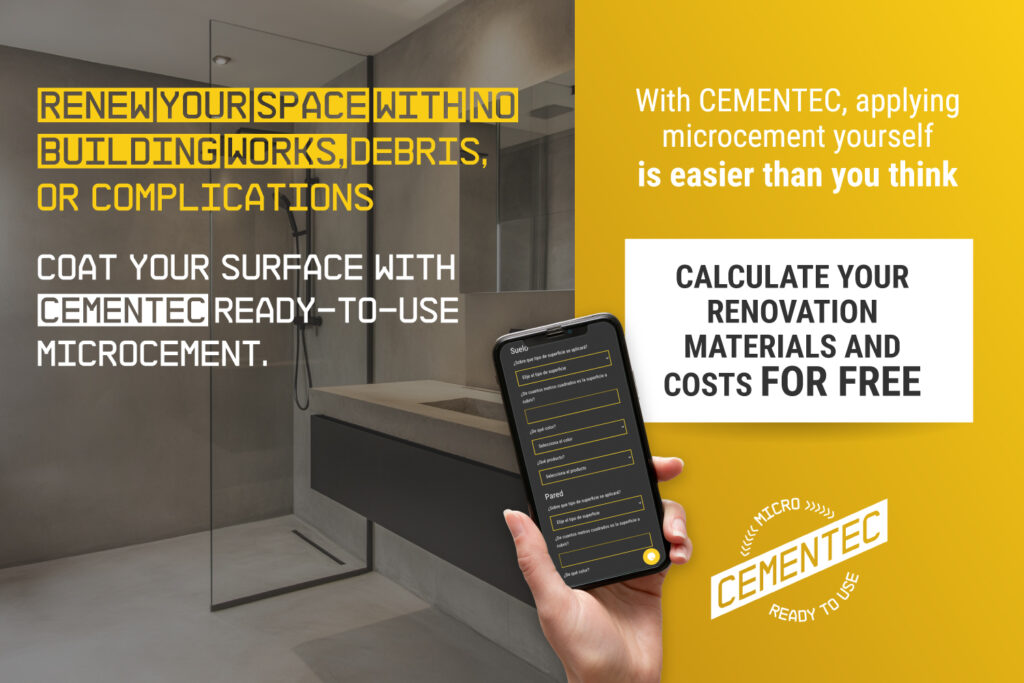 Banner on how to calculate the material and cost of your renovation for free.