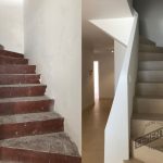 problems microcement stairs before and after