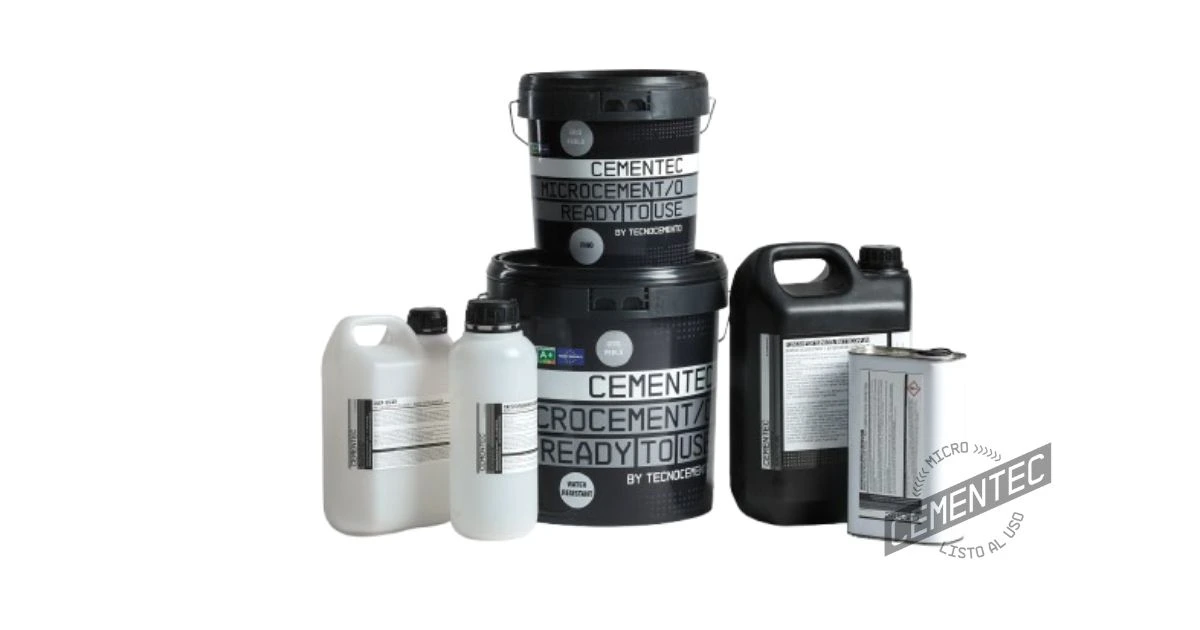 Complete Cementec microcement kit.